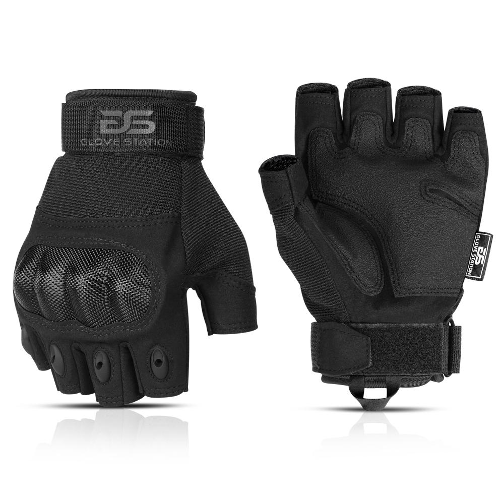 Glove Station Mitaines Combat Noir --S