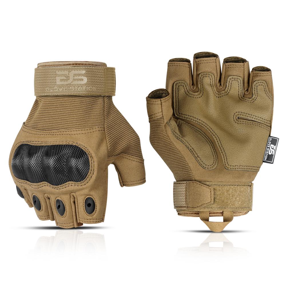 Glove Station Mitaines Combat Tan-L