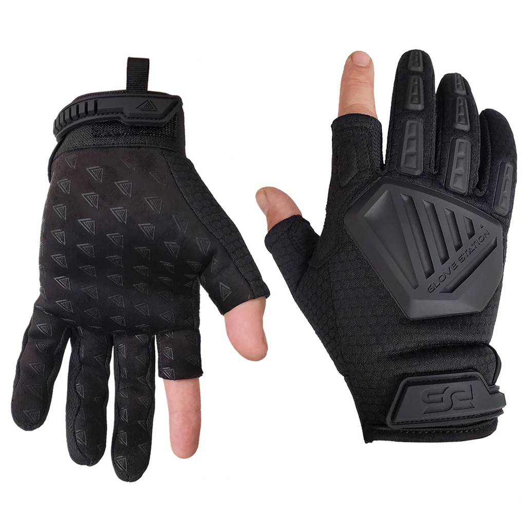 Glove Station Gants Shooter Noir-L