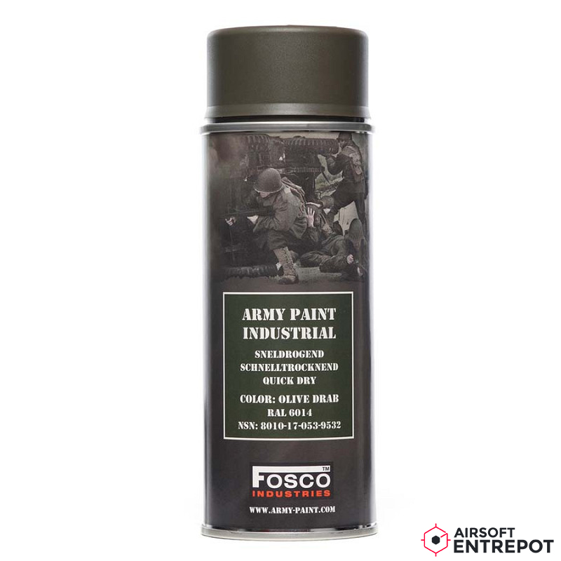 Fosco Army Paint 400ml - Olive Drab (RAL 6014)