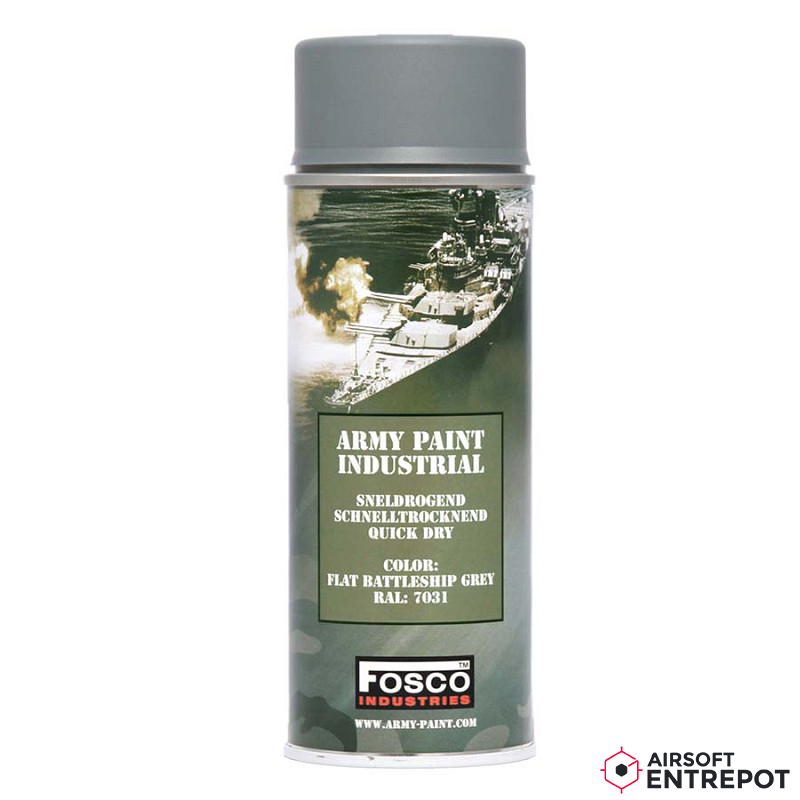 Fosco Army Paint 400ml - Battle Ship Grey (RAL 7031)