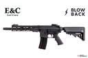 E&C Colt MK16 URG-I 9,5" Blowback AEG (Noir)