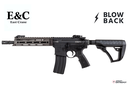 E&C Daniel Defense M4 V7s 9" Blowback AEG (Noir / Gris)