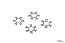 Ares Moon Clip Pour Cartouches de Revolver (x4)