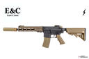 E&C Colt MK16 URG-I 9,5" AEG (Noir / Tan)