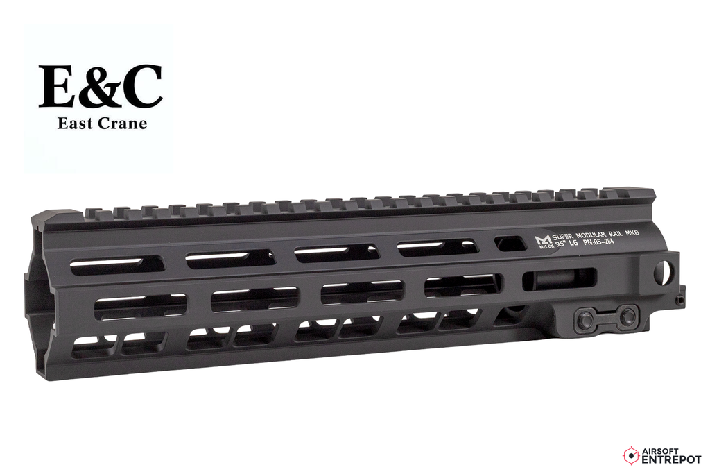 E&C Garde-Main SMR MK8 9,5" M-Lok Pour M4 AEG (Noir)