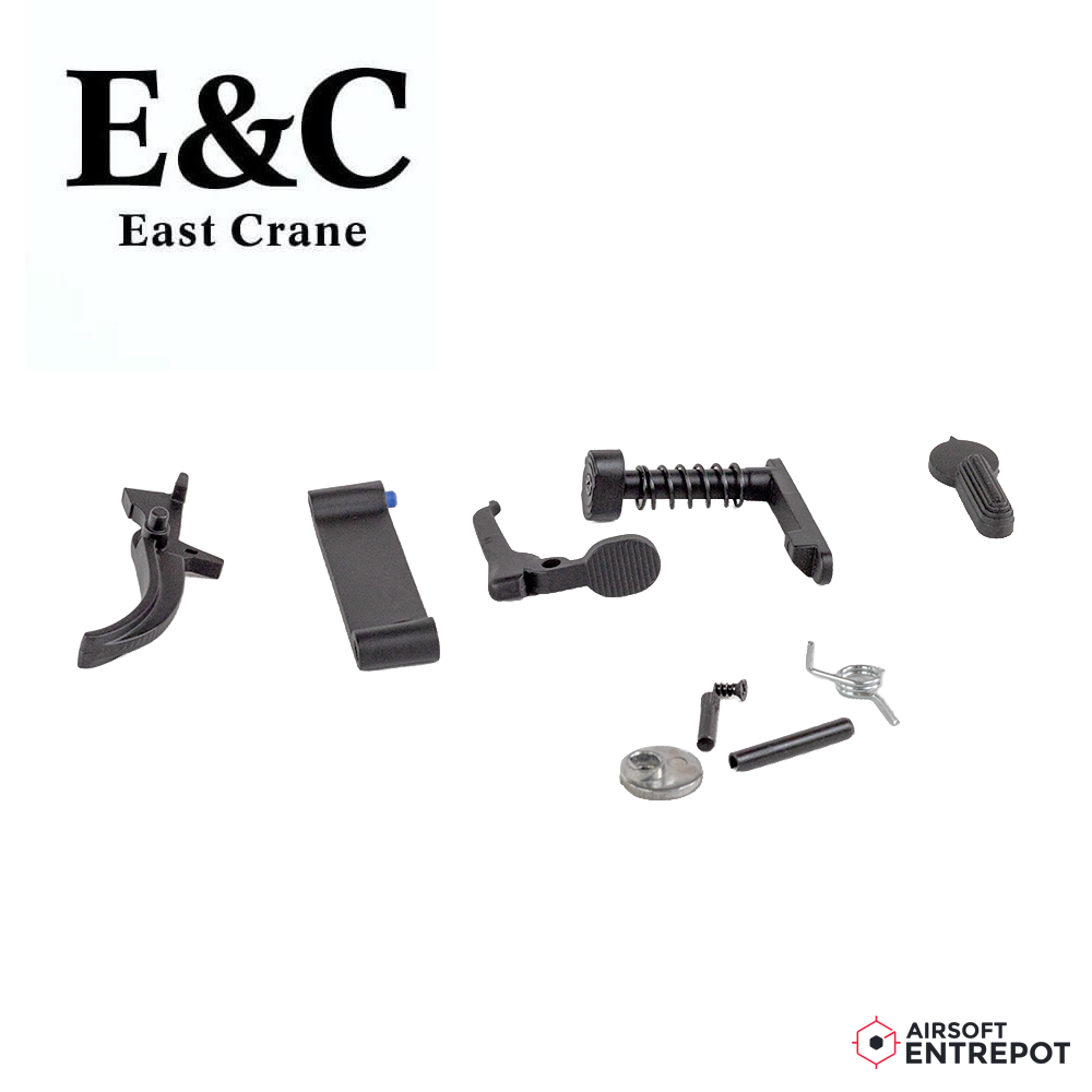 E&C Jeu de Pièces Eternes Pour M4 AEG (Noir)