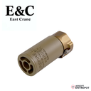 E&C Silencieux Warden 3,5" Avec Cache-Flammes 14mm CCW (Dark Earth)