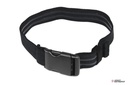 WoSport Sangle de cuisse élastique anti-dérapante pour plaque holster (Noir)