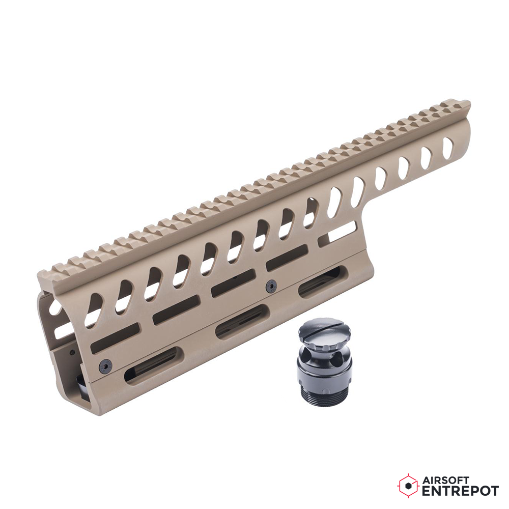 ITP Garde Main M-Lok Pour SAIGA-12K Tokyo Marui (FDE)