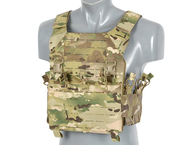 8Fields Porte-Plaques Recon Buckle Up Avec Poche AR15/AK (Multicam)