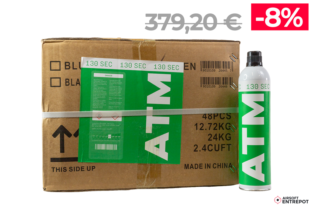 ATM Gaz PSI130 Sec (550ml) - Carton de 48