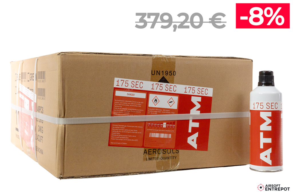 ATM Gaz PSI175 sec (270ml) - Carton de 48