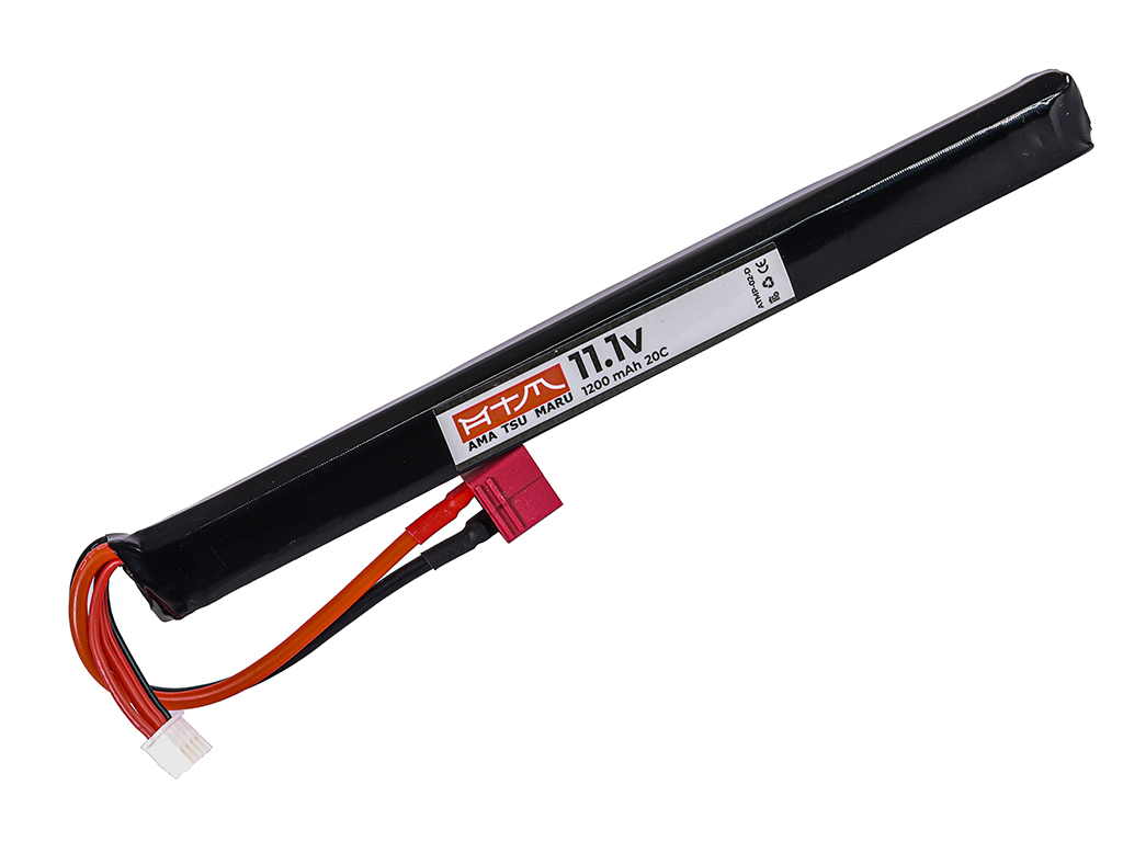 ATM Power Batterie LiPo 11,1V 1200mAh 20C Stick AK (Deans Large)
