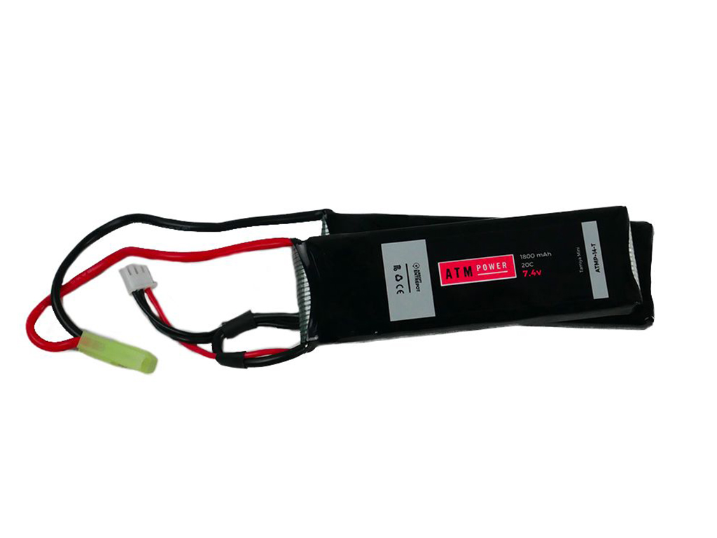 ATM Power Batterie LiPo 7,4V 1800mAh 20C Butterfly (Tamiya Mini)