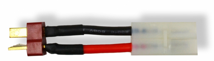 ATM Adaptateur Deans Large Mâle <=> Tamiya Large Femelle