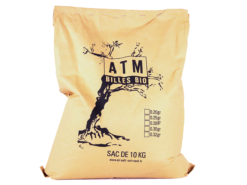 ATM Sac de 10kg de billes 0.28