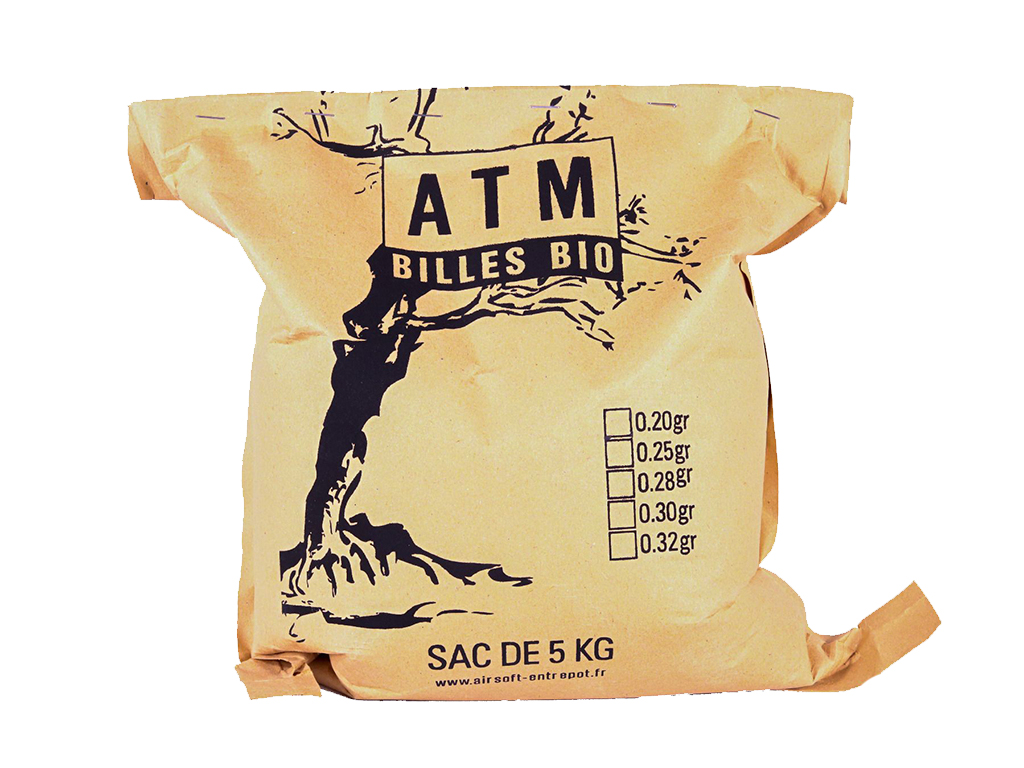 ATM Sac de 5kg de billes 0.25 