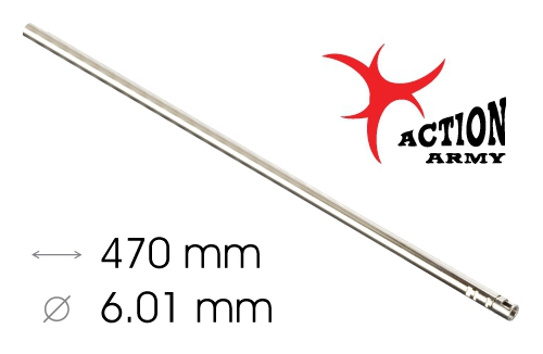 AAC Canon De Précision AEG/GBBR WE 6,01mm x 470mm