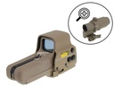 JJ Airsoft Combo G33 et Red Dot Type Eotech 558 (TAN)