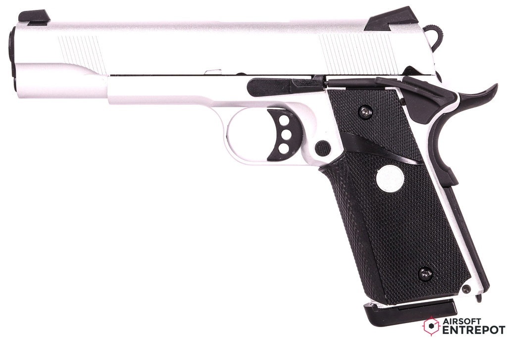 Army Armament 1911 MEU GBB (R27 / Silver)