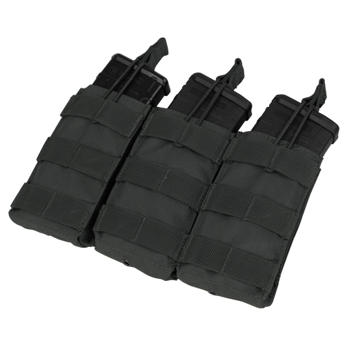 Condor Porte Chargeur M4 Open Top Triple (Noir)