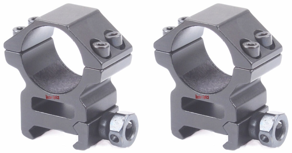 Vector Optics Anneaux de Montage Medium 25.4mm
