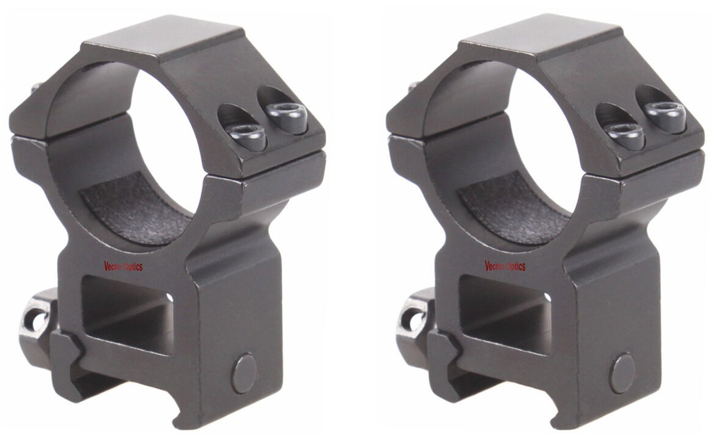 Vector Optics Anneaux de Montage Haut 30mm