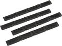 Ares Lot de 4 Couvre-Rails M-Lok (Noir)