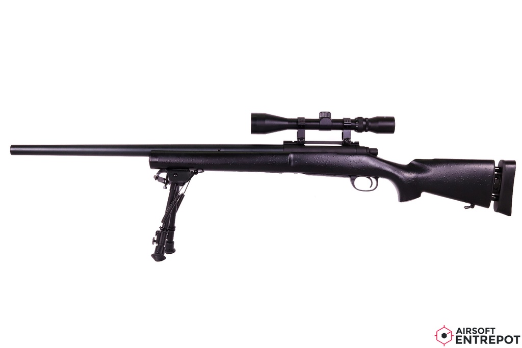 Snow Wolf M24 Spring Type 1 avec Lunette (Noir)