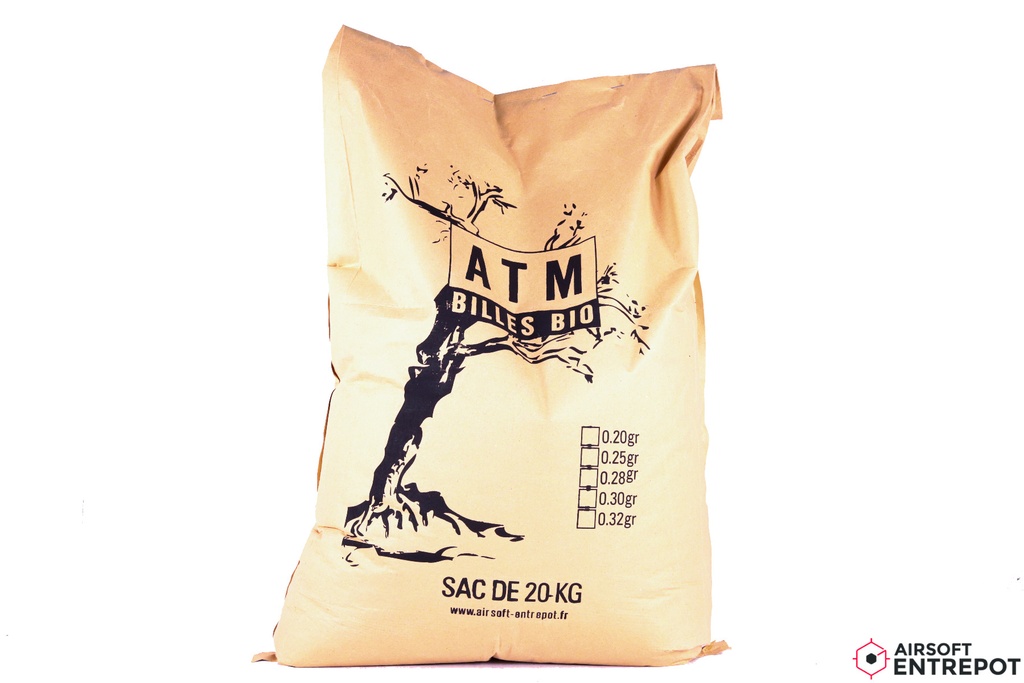 ATM ATM Sac de 20kg de billes 0.25 
