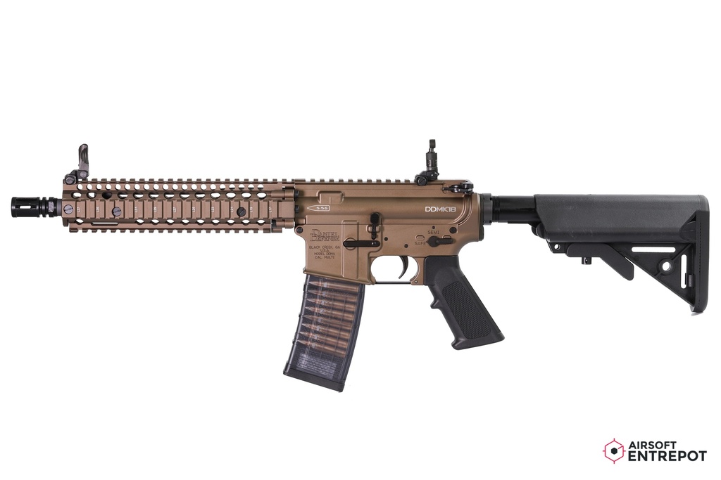 Cyma CGS Daniel Defense MK18 GBBR (FDE)