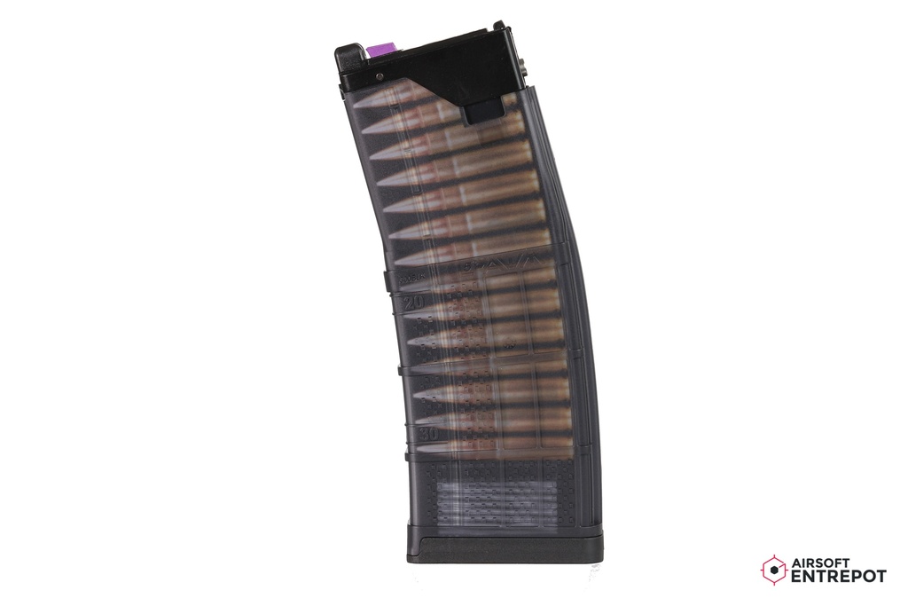 Cyma CGS Chargeur Gaz 30 Coups .300BLK Pour Type MWS GBBR (Noir)