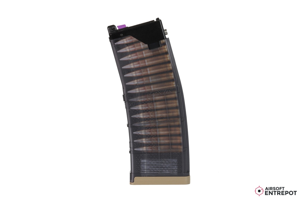 Cyma CGS Chargeur Gaz 30 Coups .300BLK Pour Type MWS GBBR (Tan)