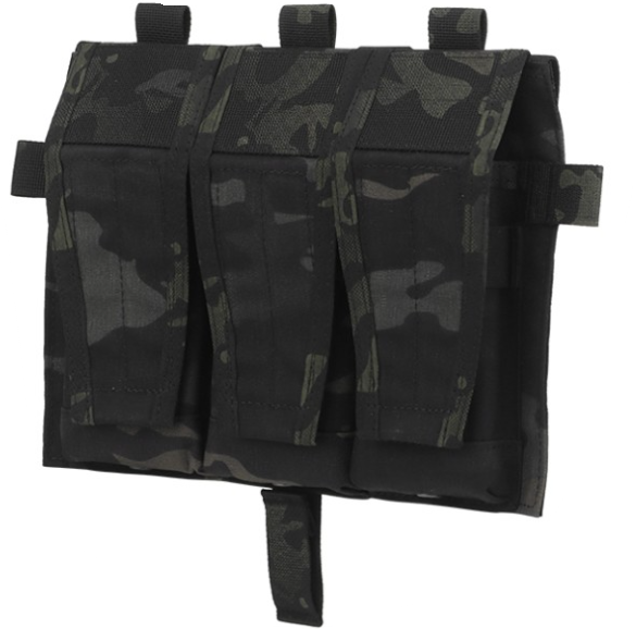 Wo Sport Front Flap Velcro Triple 5.56 (MCBK)