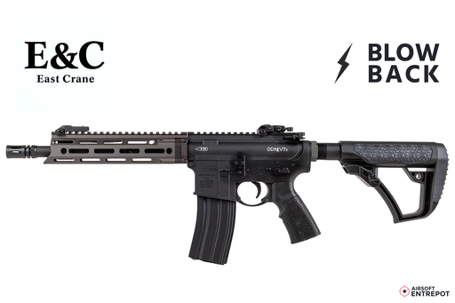 E&C Daniel Defense M4 V7s 9" Blowback AEG (Noir / Gris)