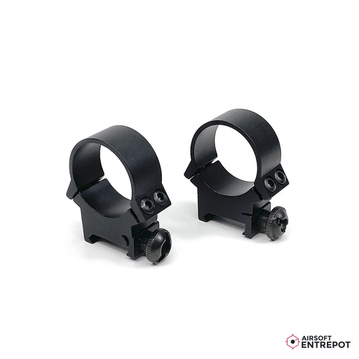 Vector Optics Anneaux de Montage Bas 30mm type RW2