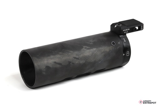 Angry Gun Couvre Silencieux Style U-RAC Carbone 6,5" Cerakote (Noir)