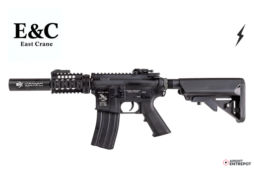 E&C M4 Larue 4" AEG (Noir)