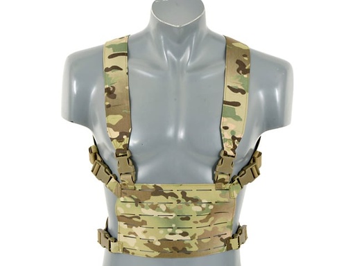8Fields Chest Rig Laser Cut Léger (Multicam)