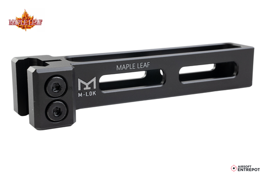 Maple Leaf Extension M-LOK 2 Slots Pour Crosses MLC-S2 / MLC-LTR / SSG10A3 (Noir)